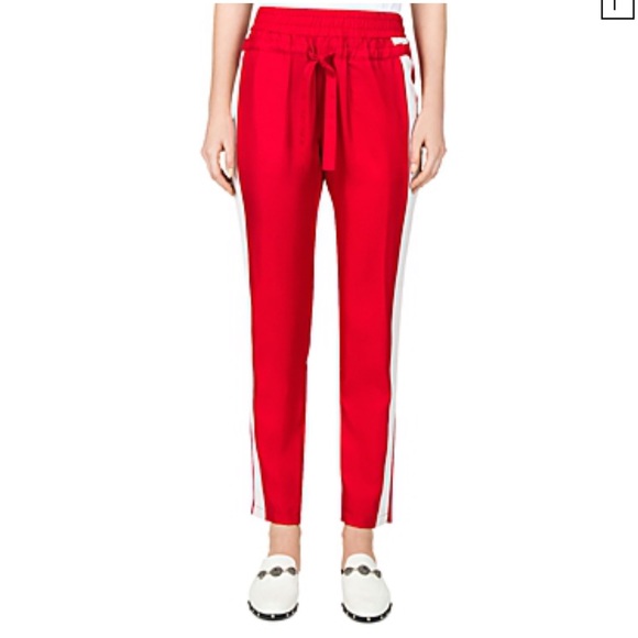 The Kooples Sport Red Track Pant - Picture 2 of 7